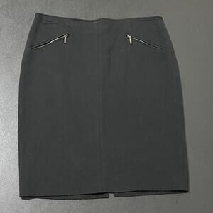 VIRTUE Pencil Skirt 8 Black